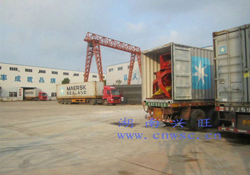 集裝箱 發貨現場 2012.1