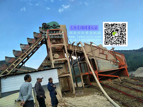 振動選金機組俄羅斯現場 (2)